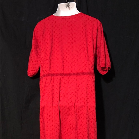 Ulla Popken beautiful red dress size 20/22 - Picture 5 of 9
